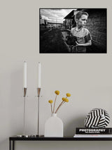 on a farm Poster och Canvastavla