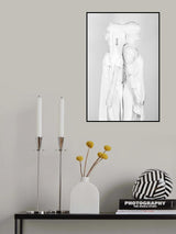 Siamese in Fashion Poster och Canvastavla