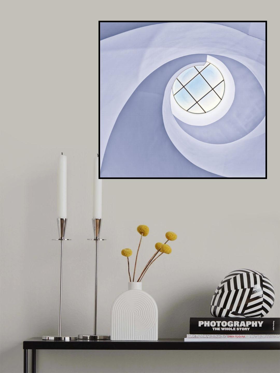Staircase Poster och Canvastavla