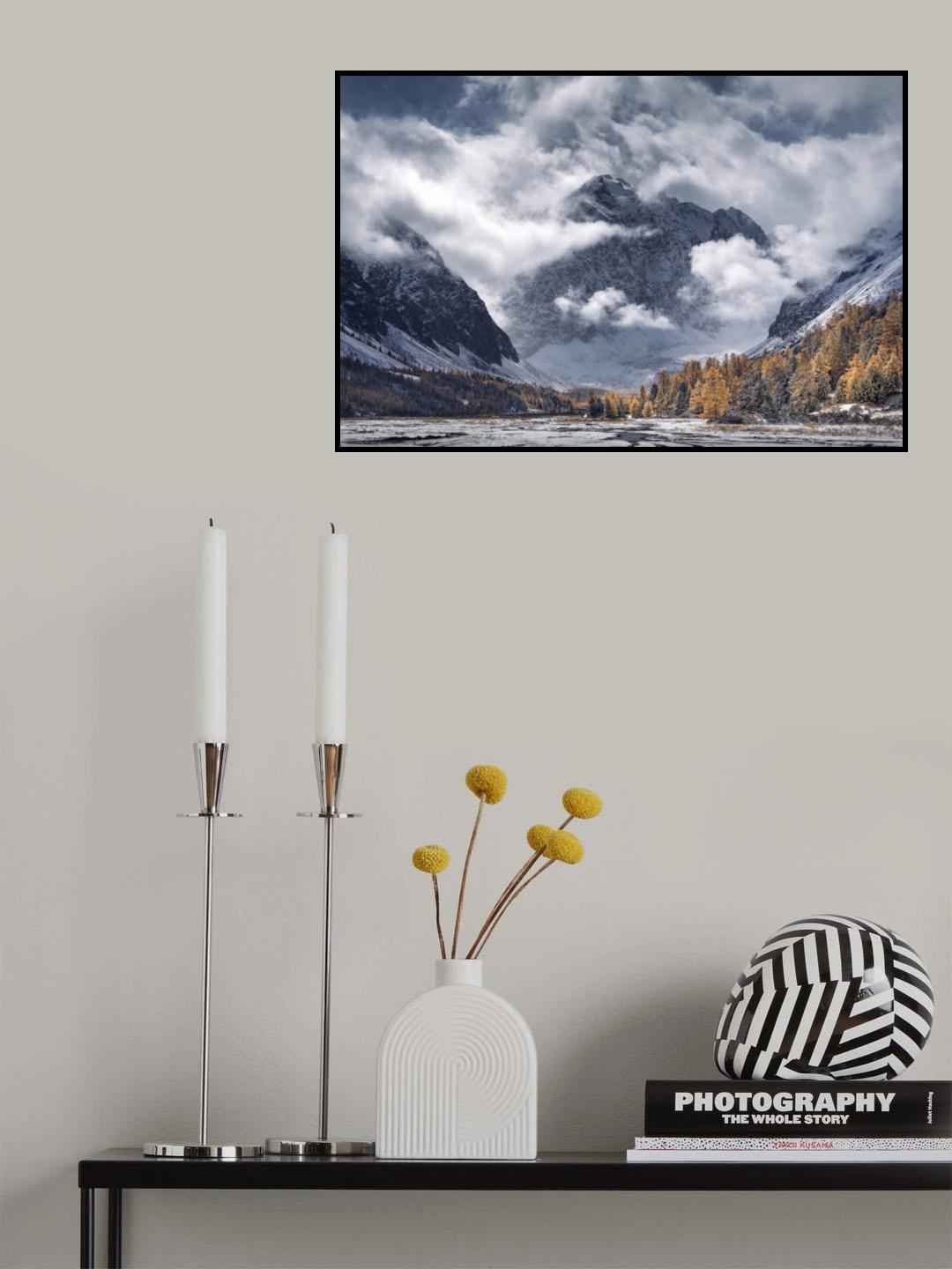 Autumn mountains Poster och Canvastavla