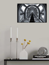 escalator to the future Poster och Canvastavla