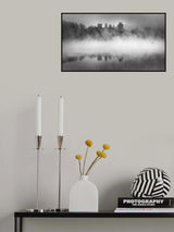 Misty Castle Poster och Canvastavla