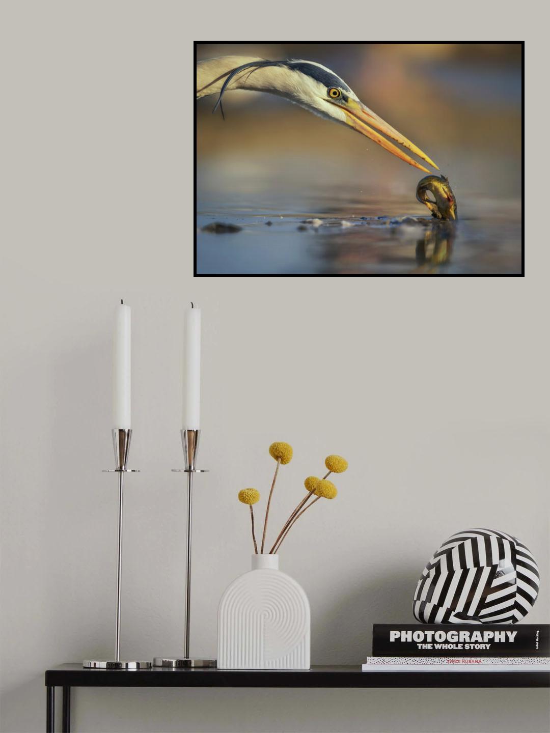 Fishing Poster och Canvastavla
