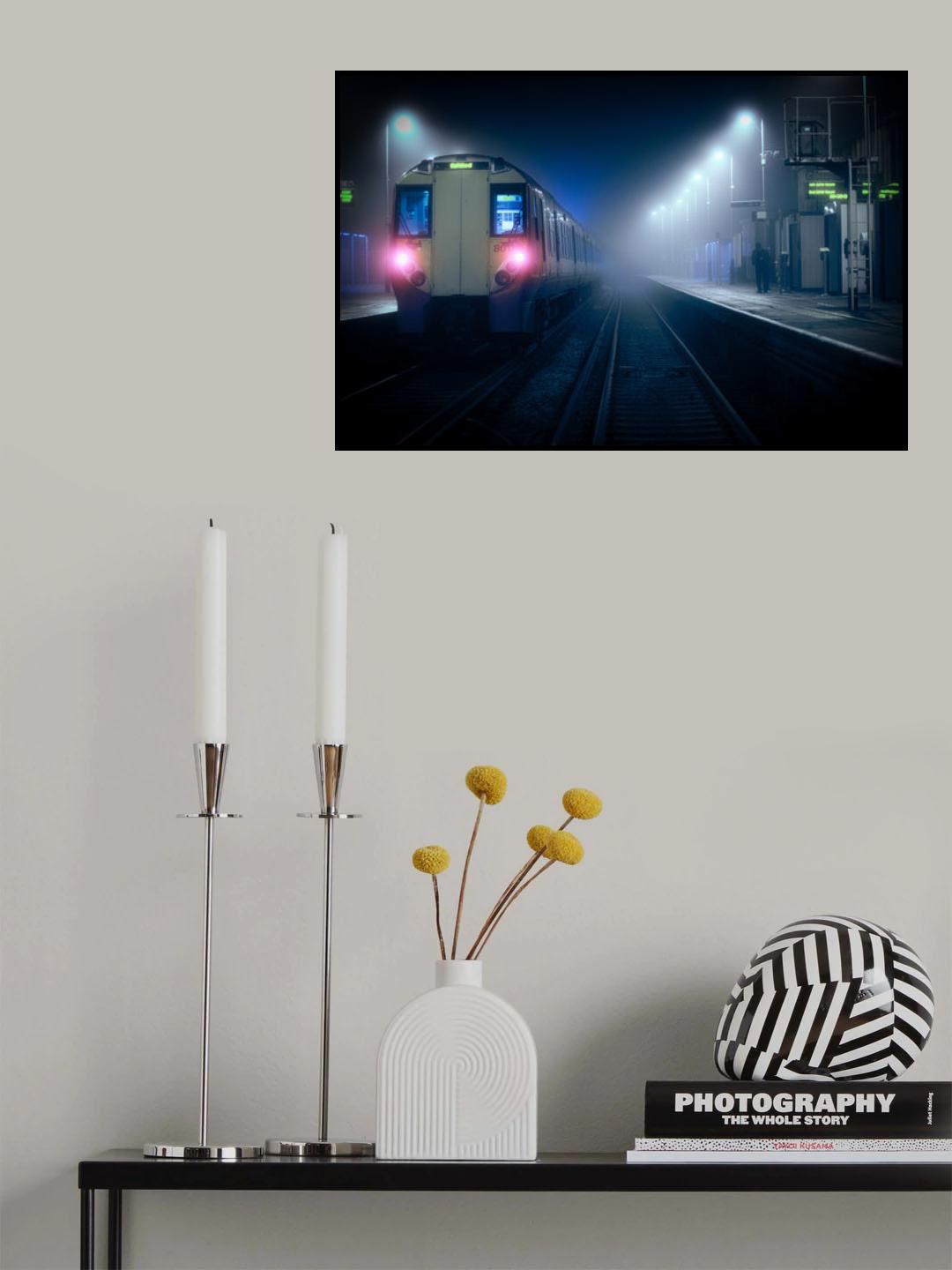 Night Train Poster och Canvastavla
