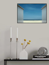The deserted beach... almost... Poster och Canvastavla