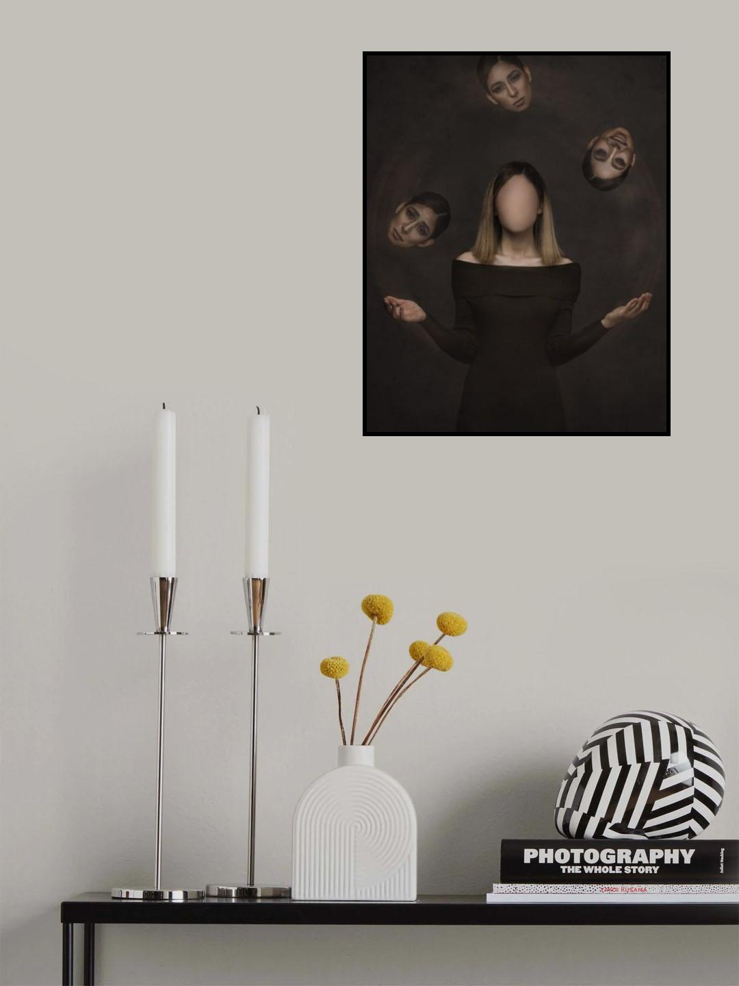 Conflict Poster och Canvastavla