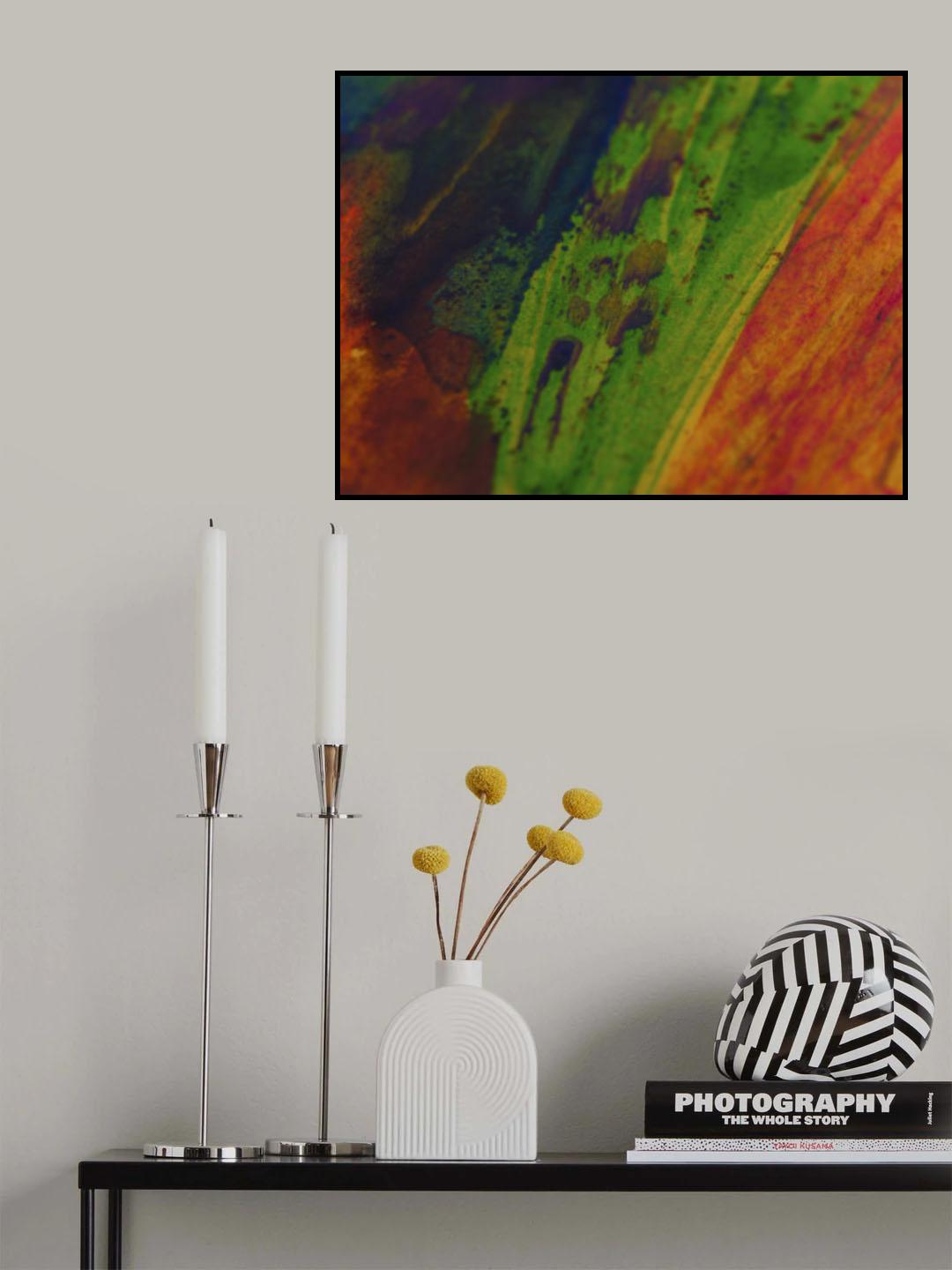 colored paints Poster och Canvastavla