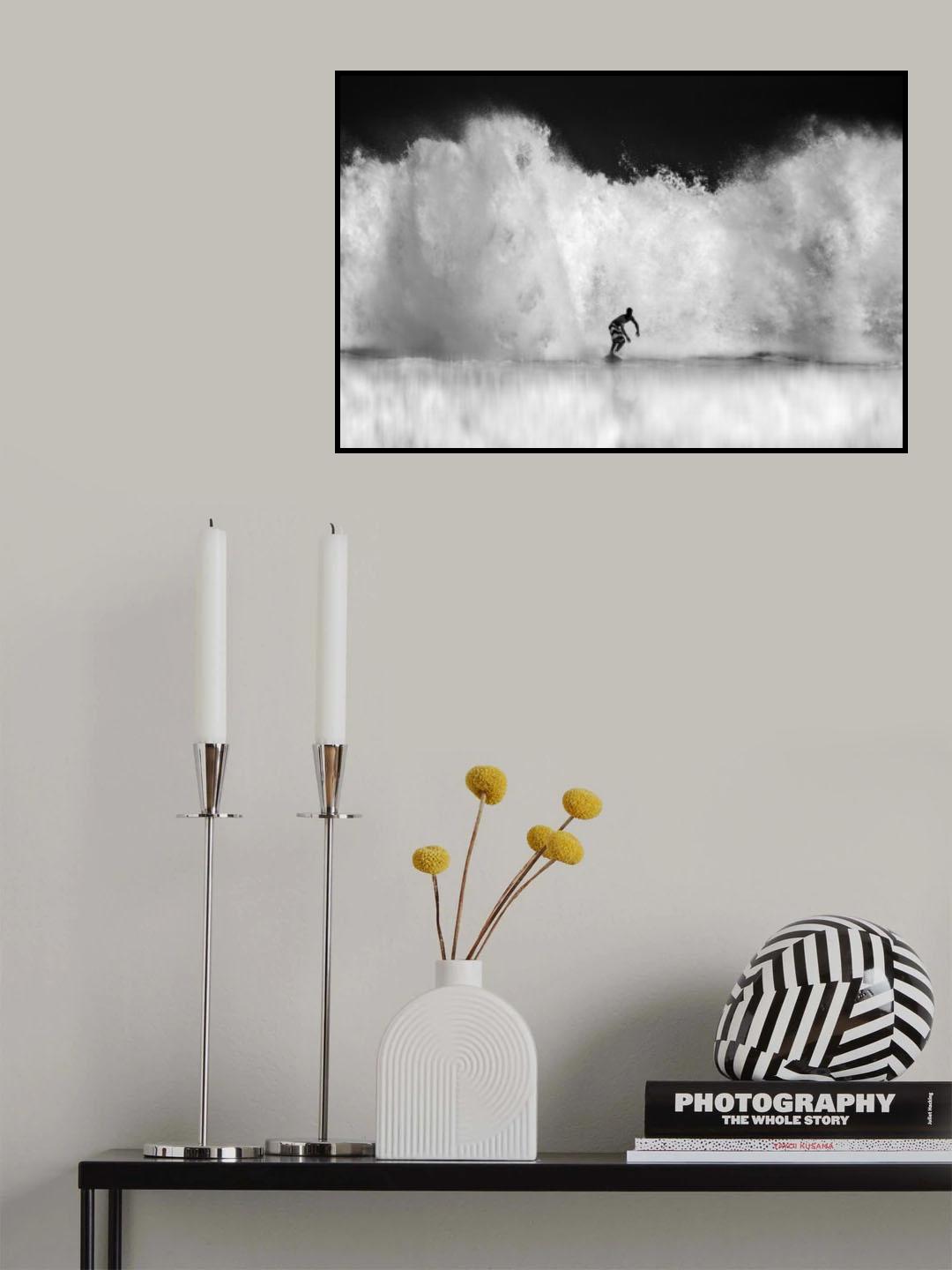 Surfing Poster och Canvastavla