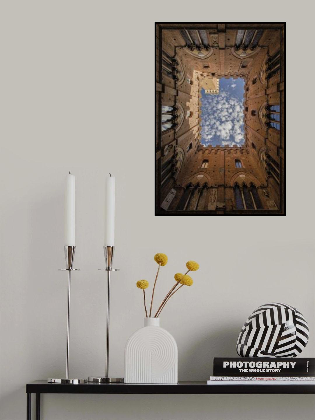 Siena from the bottom Poster och Canvastavla