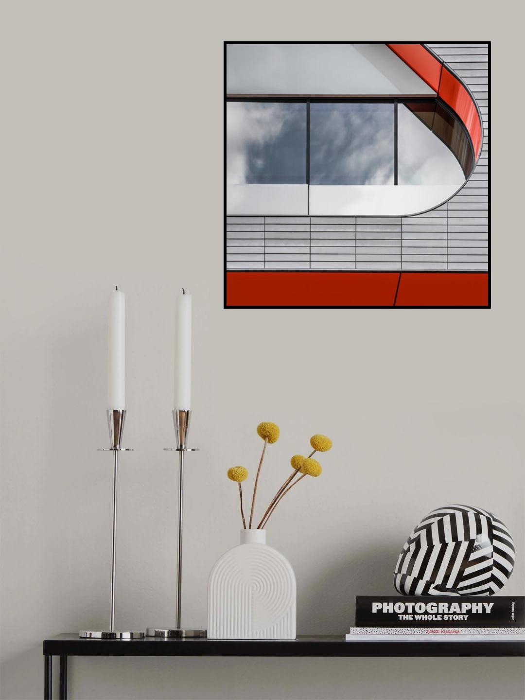 Red accents Poster och Canvastavla