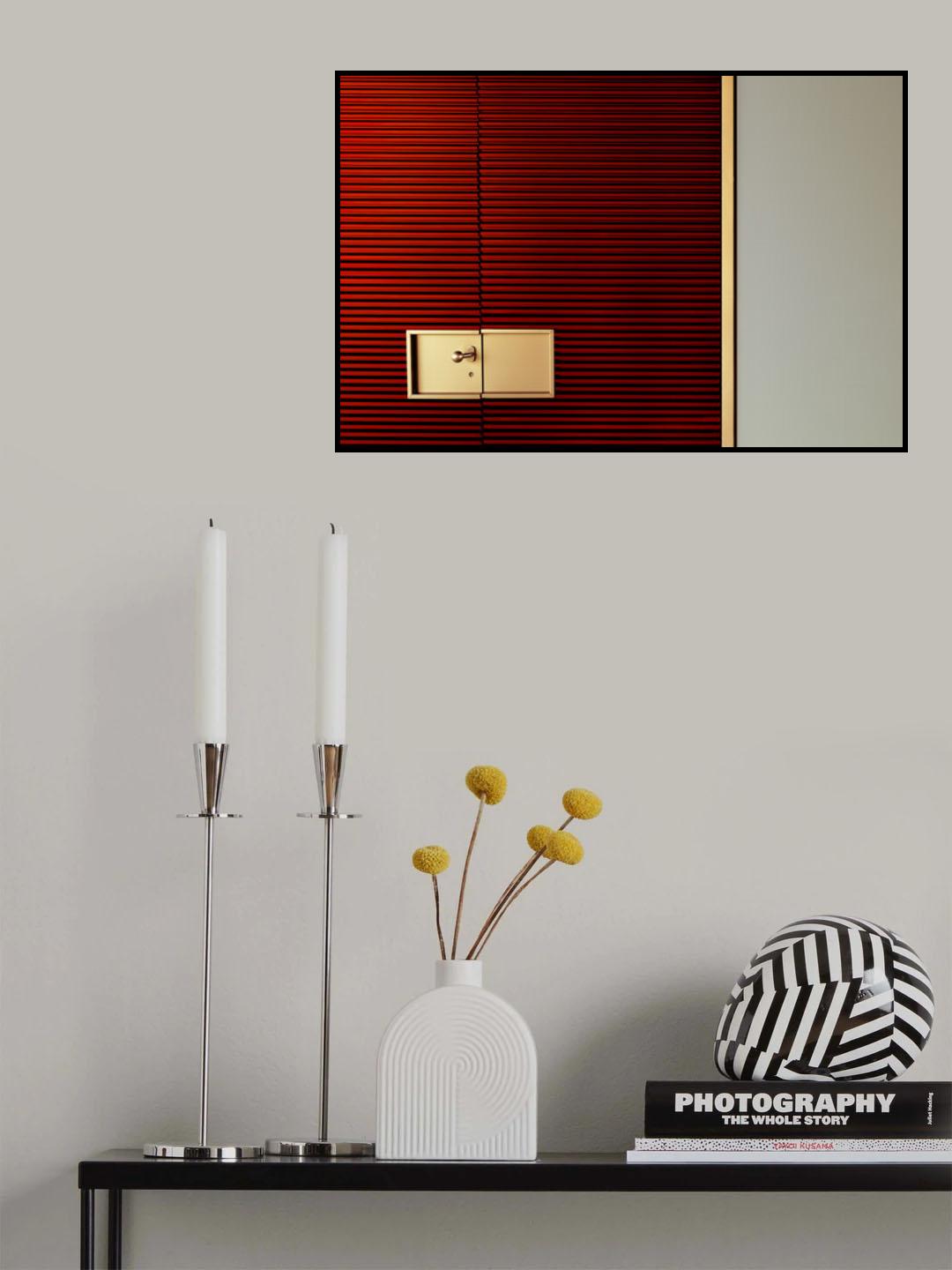 Luxury red Poster och Canvastavla