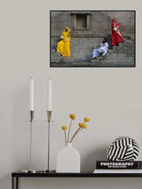 Love Story in Stepwell Poster och Canvastavla