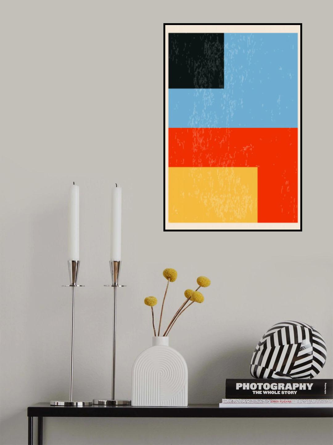 Minimal Abstract Shapes Series #2 Poster och Canvastavla