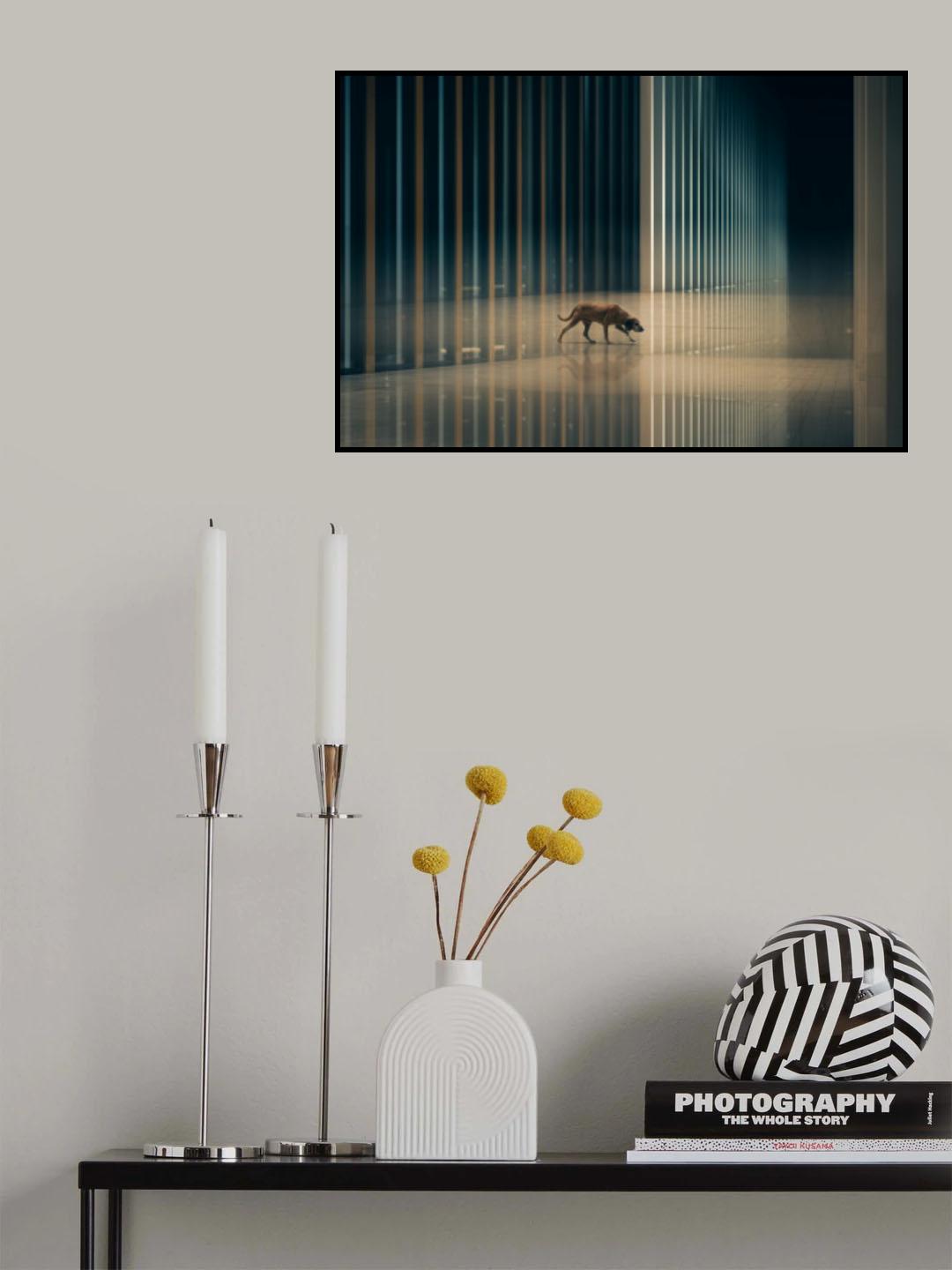 Let your mind alone and see what happens (Virgil Thomson) Poster och Canvastavla