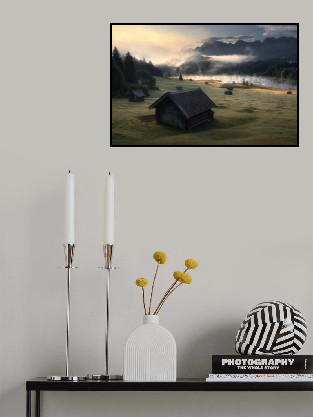 Bavarian Alps Poster och Canvastavla
