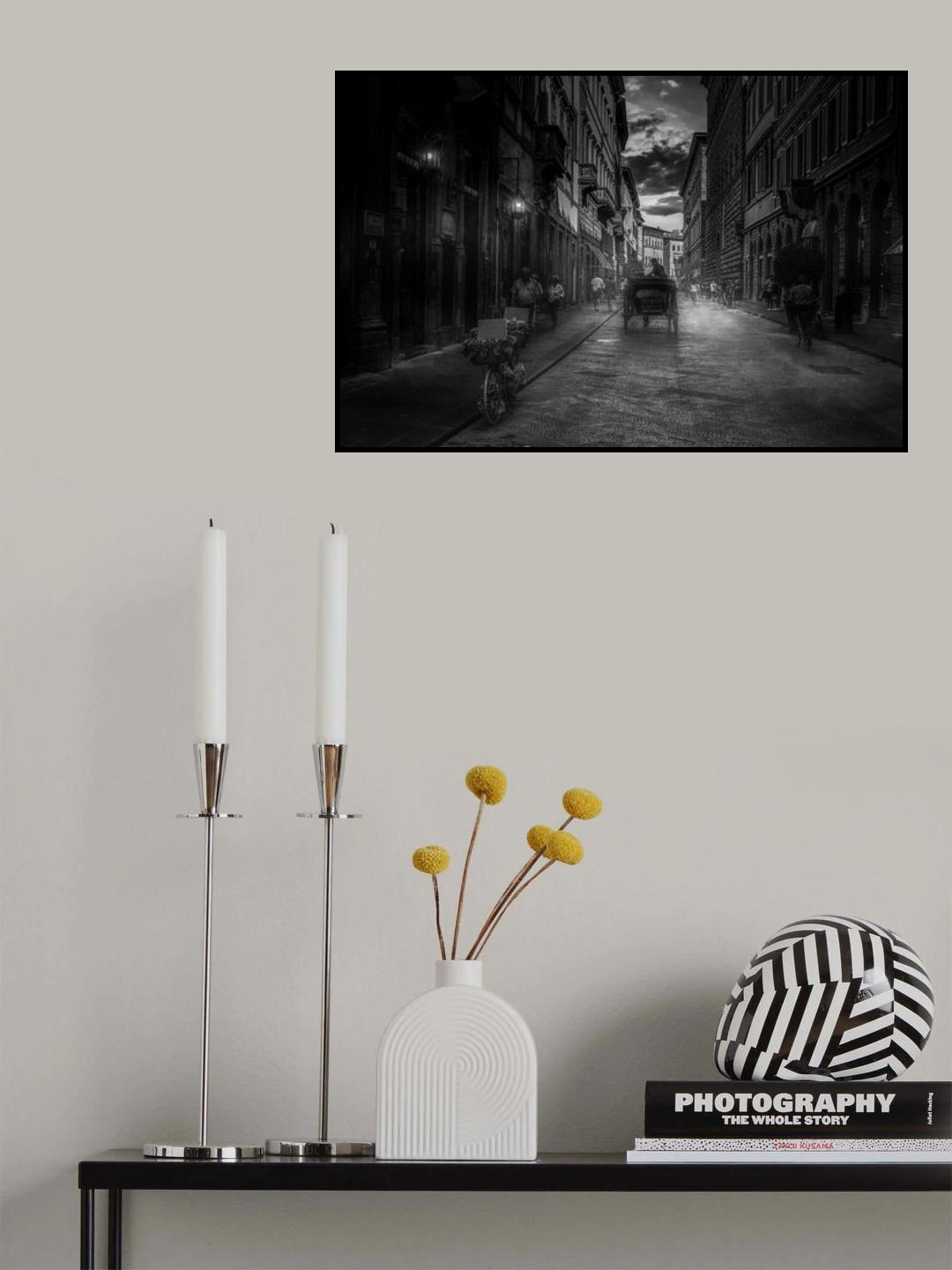 Florence Road Poster och Canvastavla