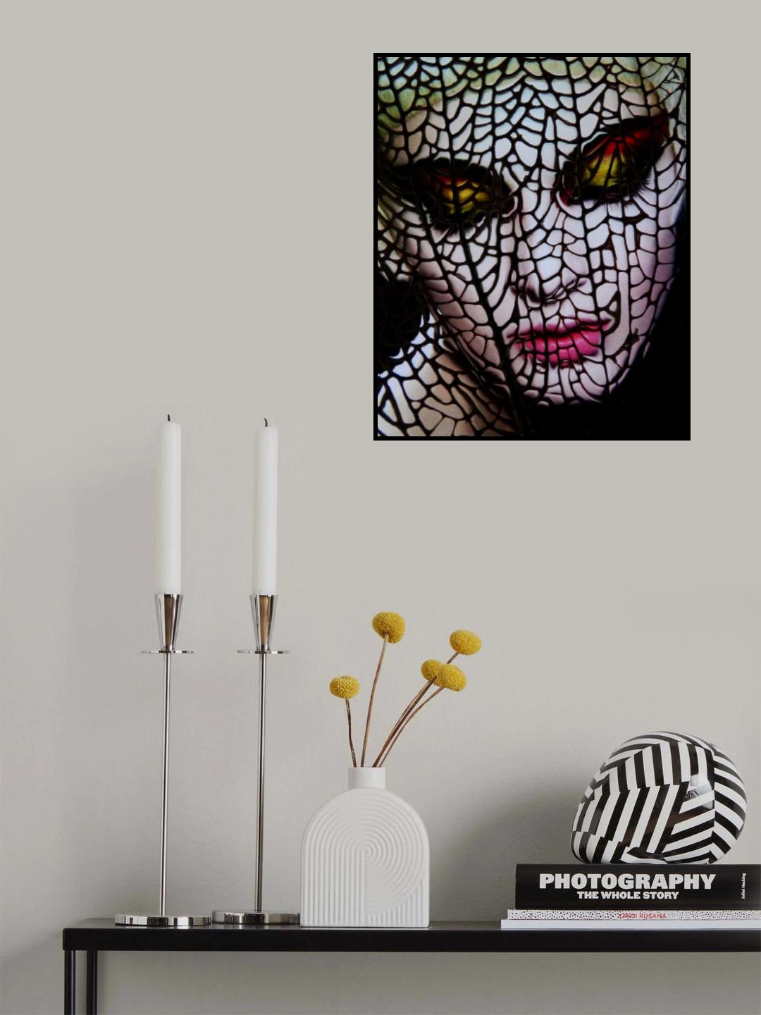 Portrait Abstract Poster och Canvastavla