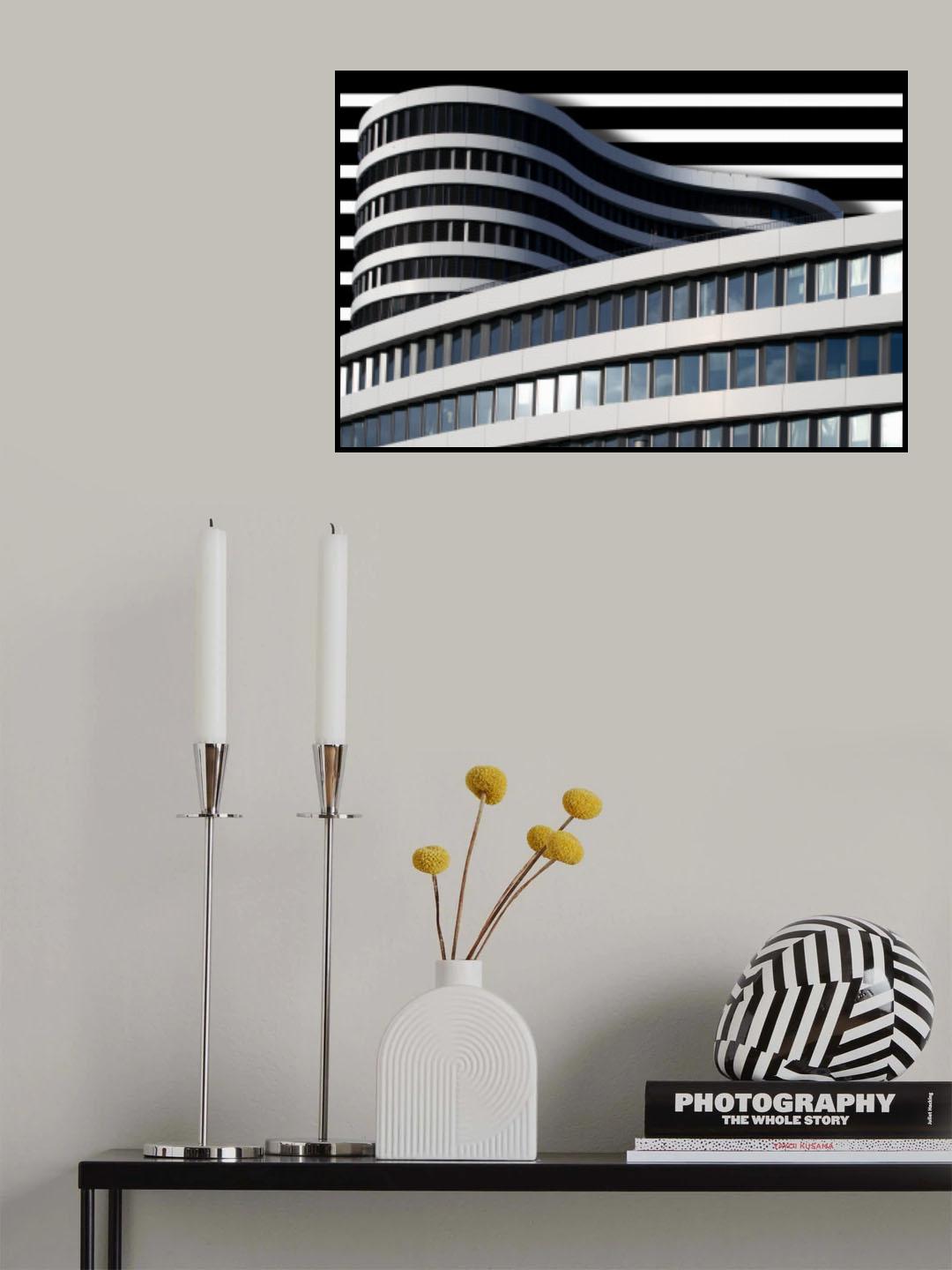 Line ART No VIII Poster och Canvastavla