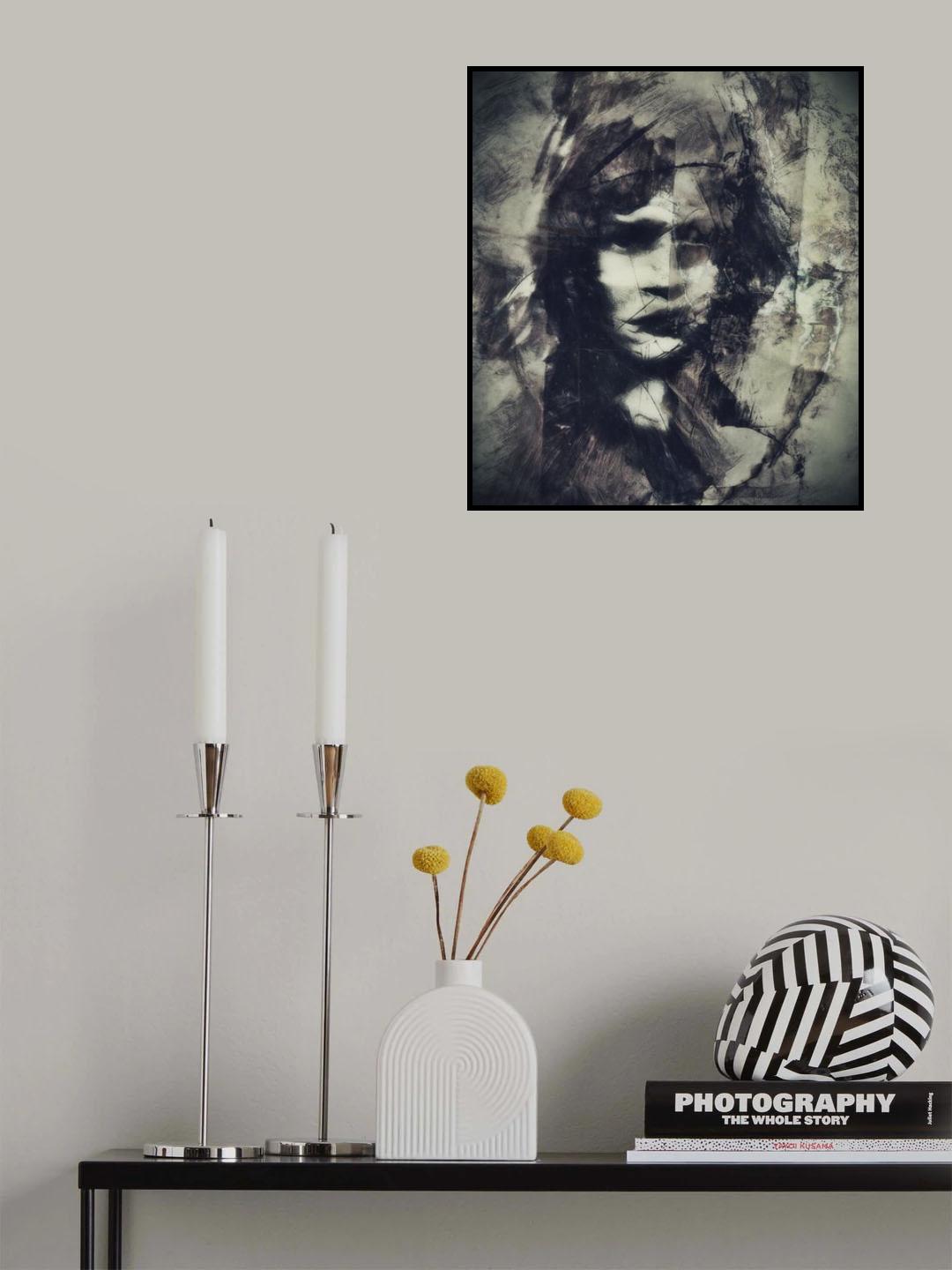 A Quiet Darkness (portrait) Poster och Canvastavla