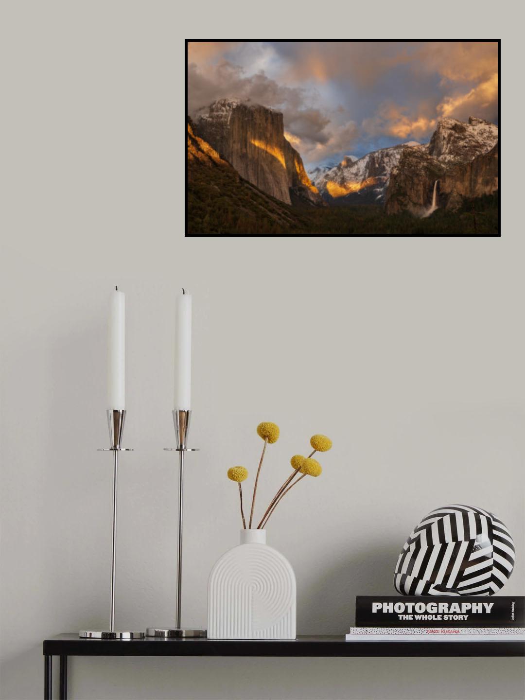 Yosemite NP Poster och Canvastavla