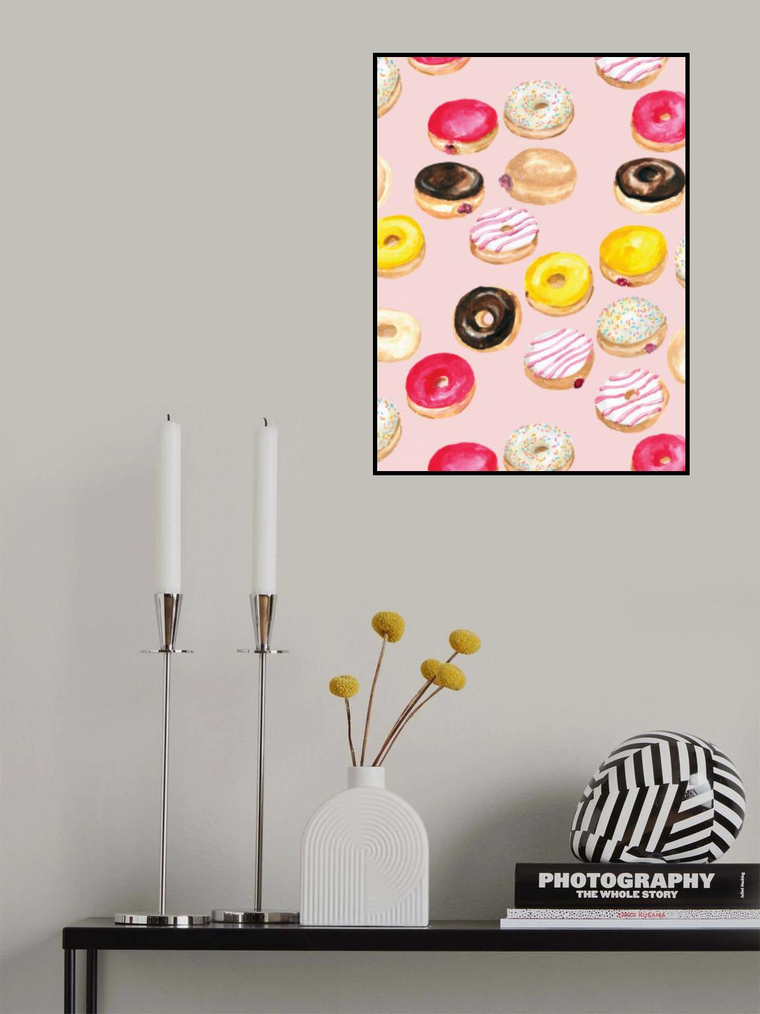 Donuts Poster och Canvastavla