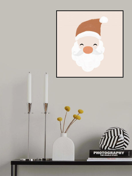 Santa Poster och Canvastavla