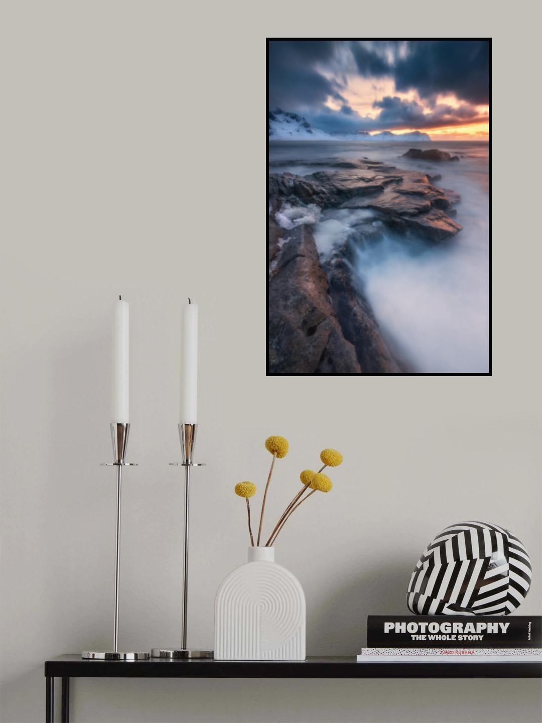 "THE LAST RAYS OF THE SUN" Poster och Canvastavla