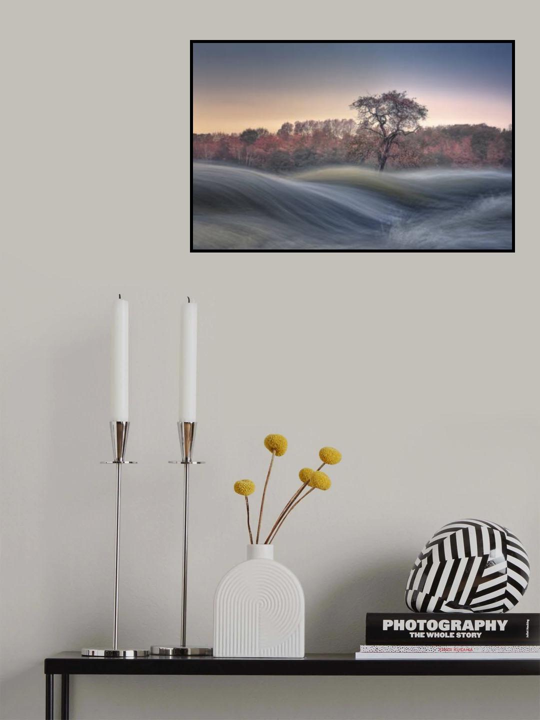 Waves Poster och Canvastavla