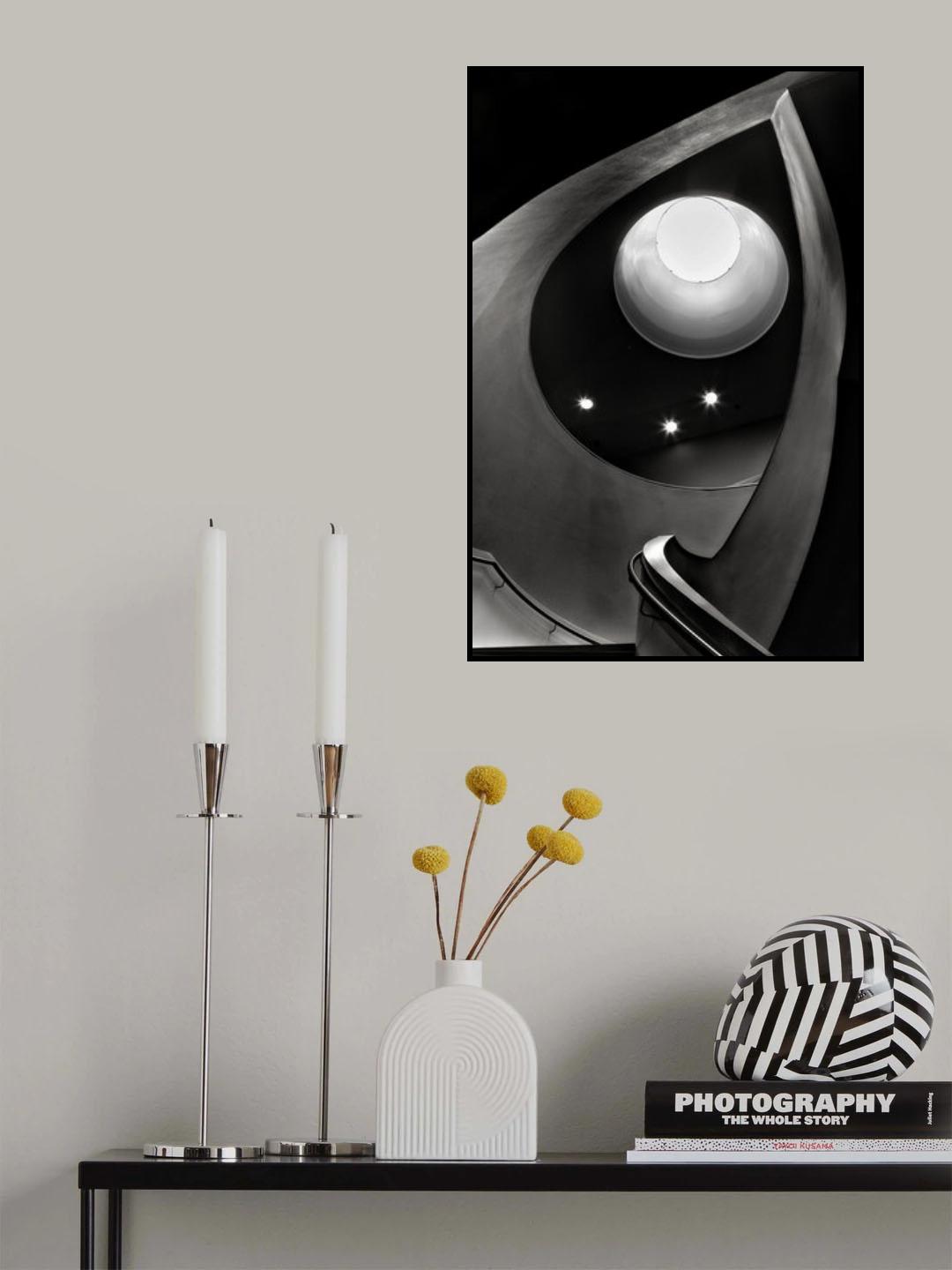 Stairwell Poster och Canvastavla