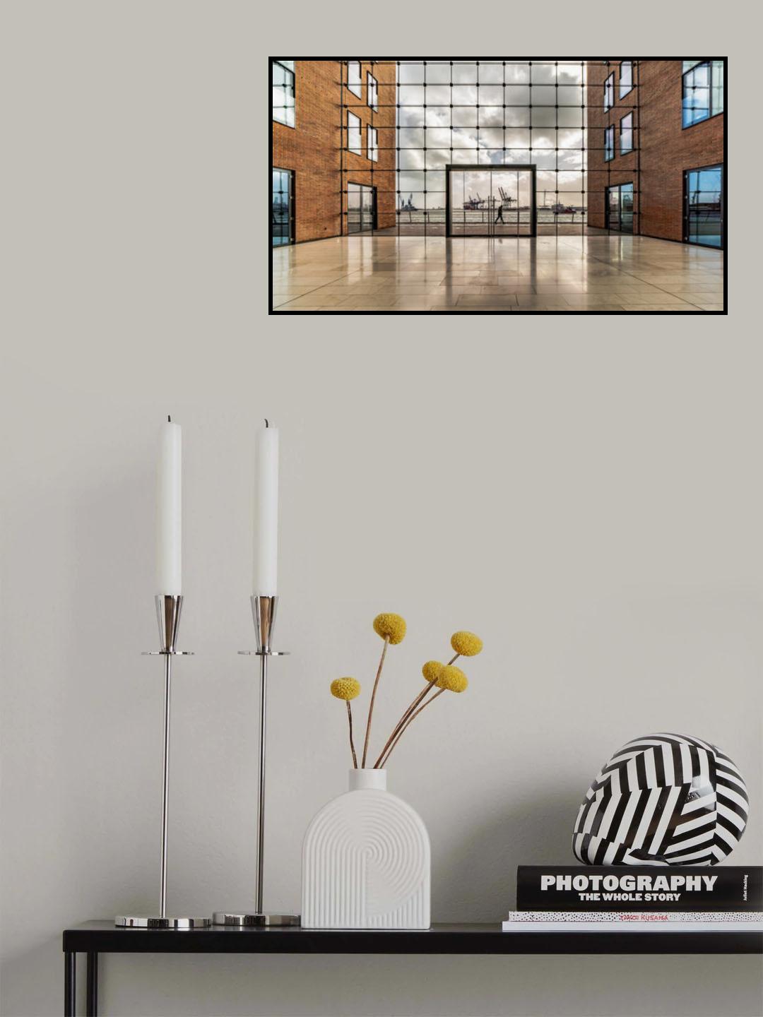 Window to the Harbor Poster och Canvastavla