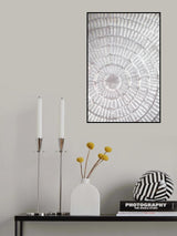 Patternplate_grey_1 Poster och Canvastavla