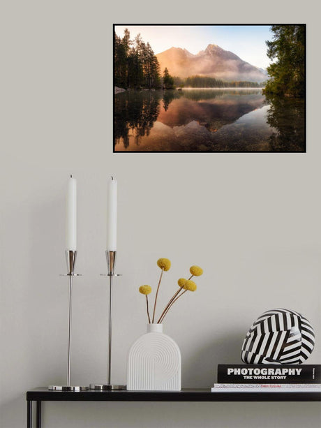 Glowing Mist Poster och Canvastavla