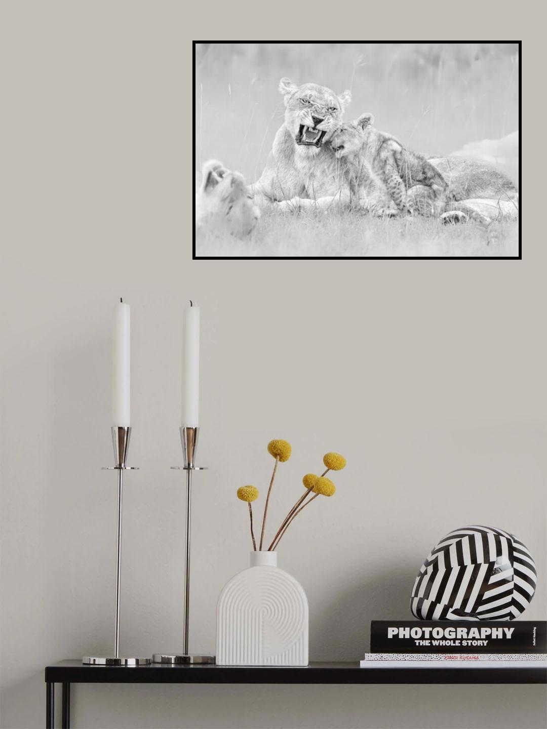 I Love You Poster och Canvastavla