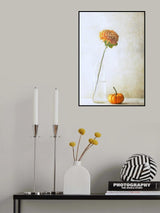 Autumn Flower Poster och Canvastavla