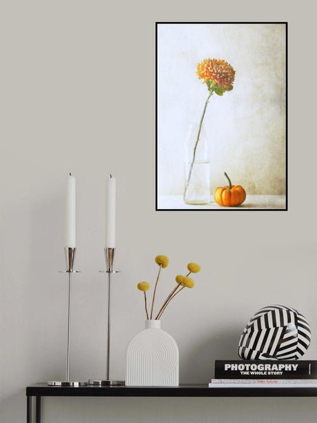 Autumn Flower Poster och Canvastavla
