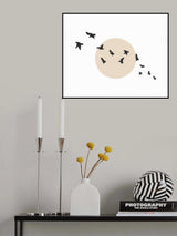 Flock Poster och Canvastavla