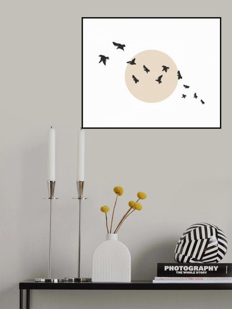 Flock Poster och Canvastavla