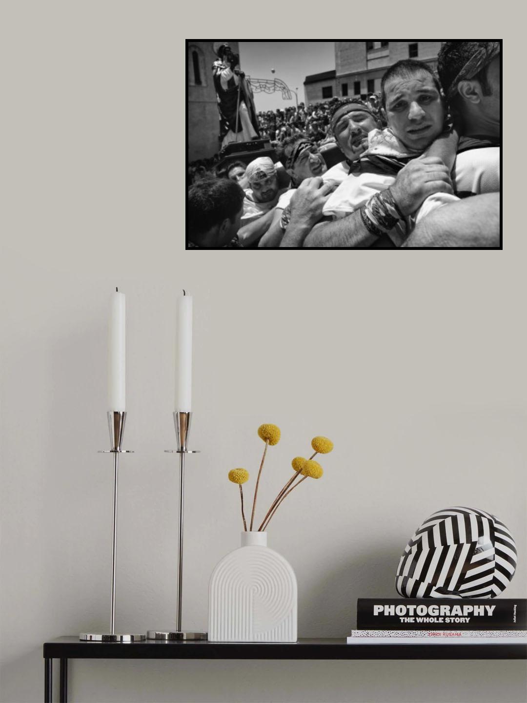 Il Santo nero Poster och Canvastavla