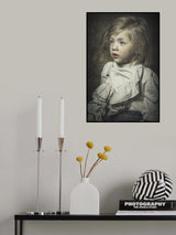 Little sad boy Poster och Canvastavla