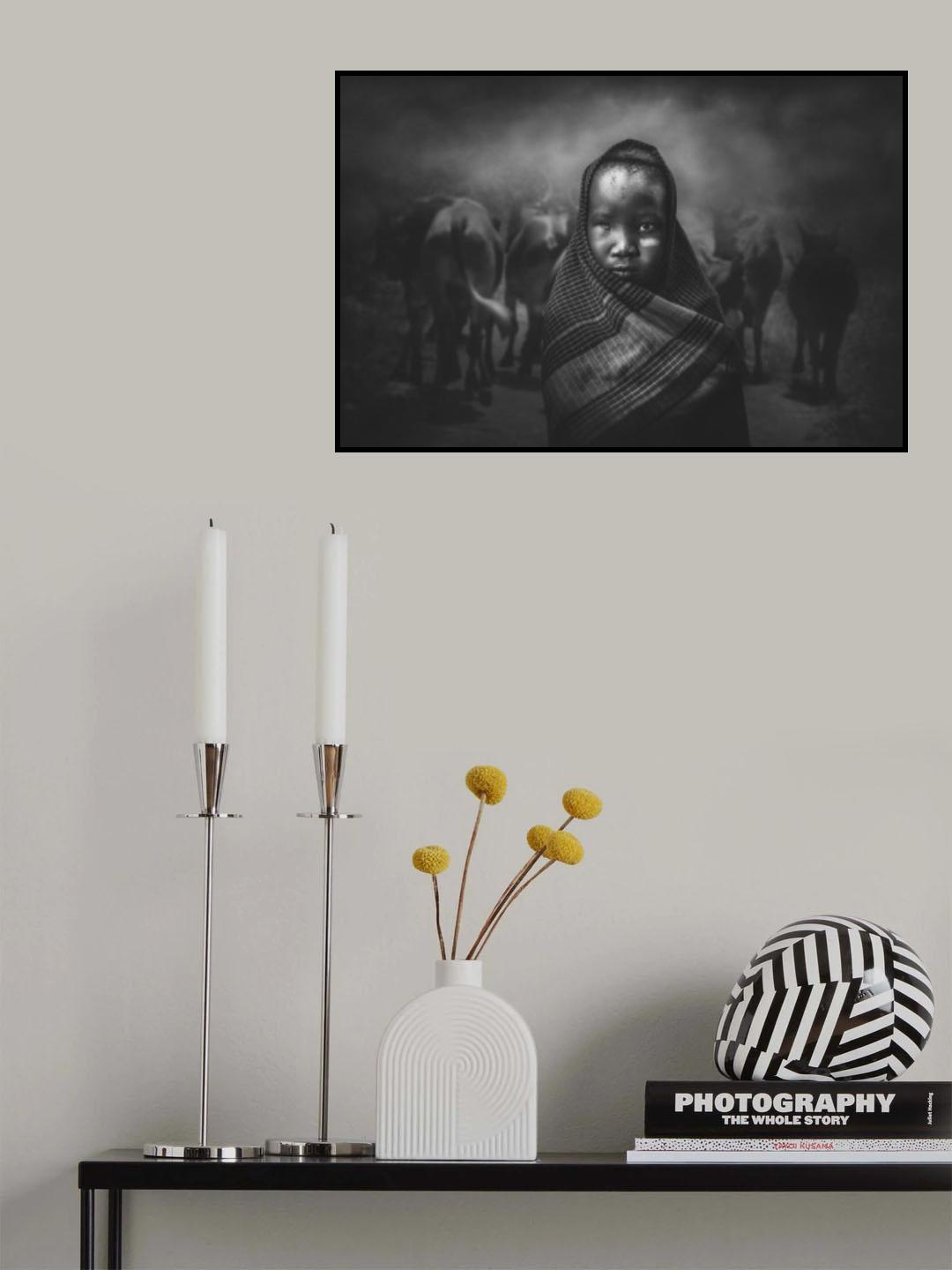 African girl from Caro Poster och Canvastavla