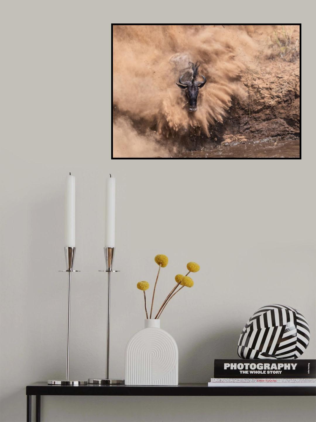 Explosion Poster och Canvastavla