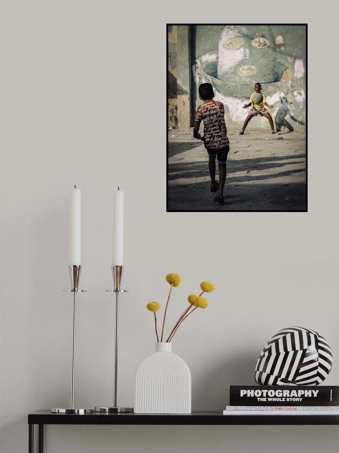 Futbol Poster och Canvastavla