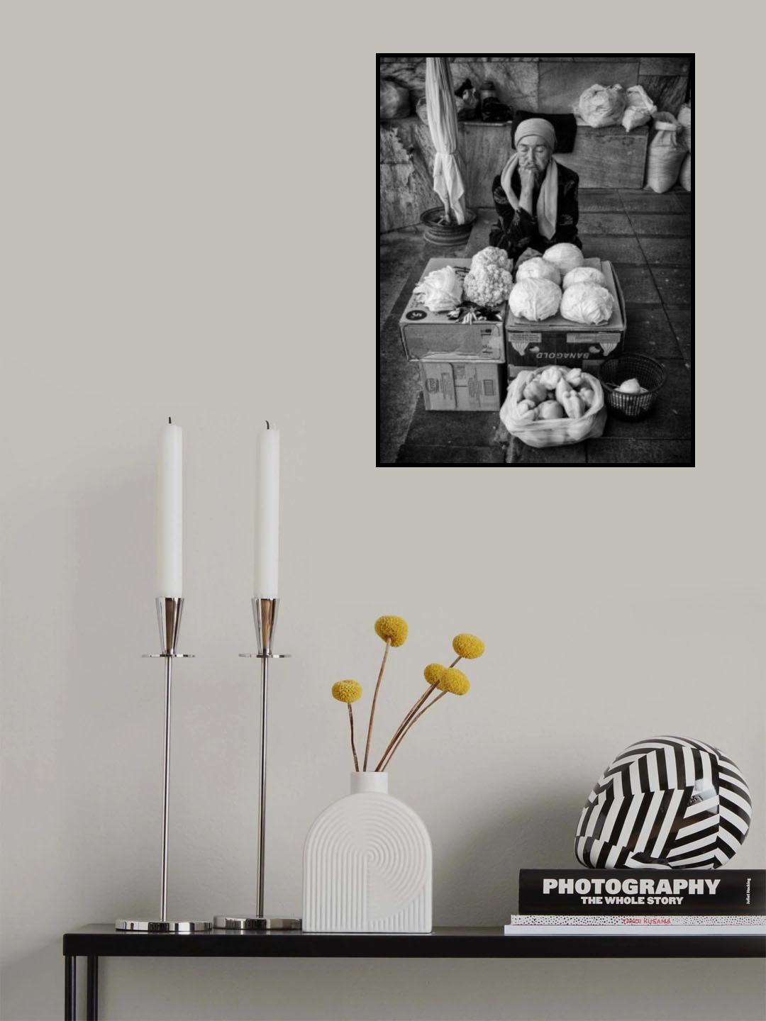 Tired Poster och Canvastavla
