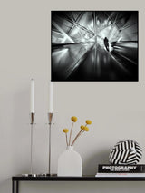 Moscow metro - crystal Poster och Canvastavla