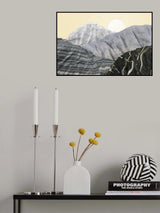 Marble Landscape 03 Poster och Canvastavla