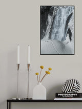 The smallness of man against nature Poster och Canvastavla