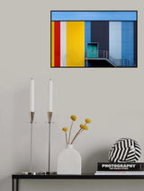 Color Facade Poster och Canvastavla