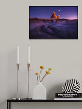 Beauty in Badlands Poster och Canvastavla