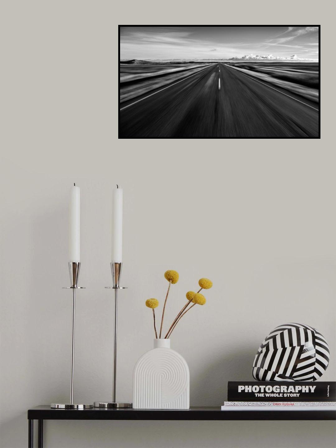Driving west coast. Poster och Canvastavla