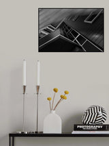 Corner Looking UP Poster och Canvastavla
